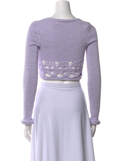 Christopher Esber Graphic Print Scoop Neck Sweater