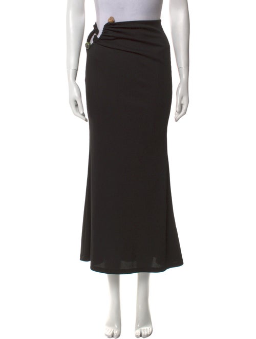 Christopher Esber Crystal Embellishments Midi Length Skirt