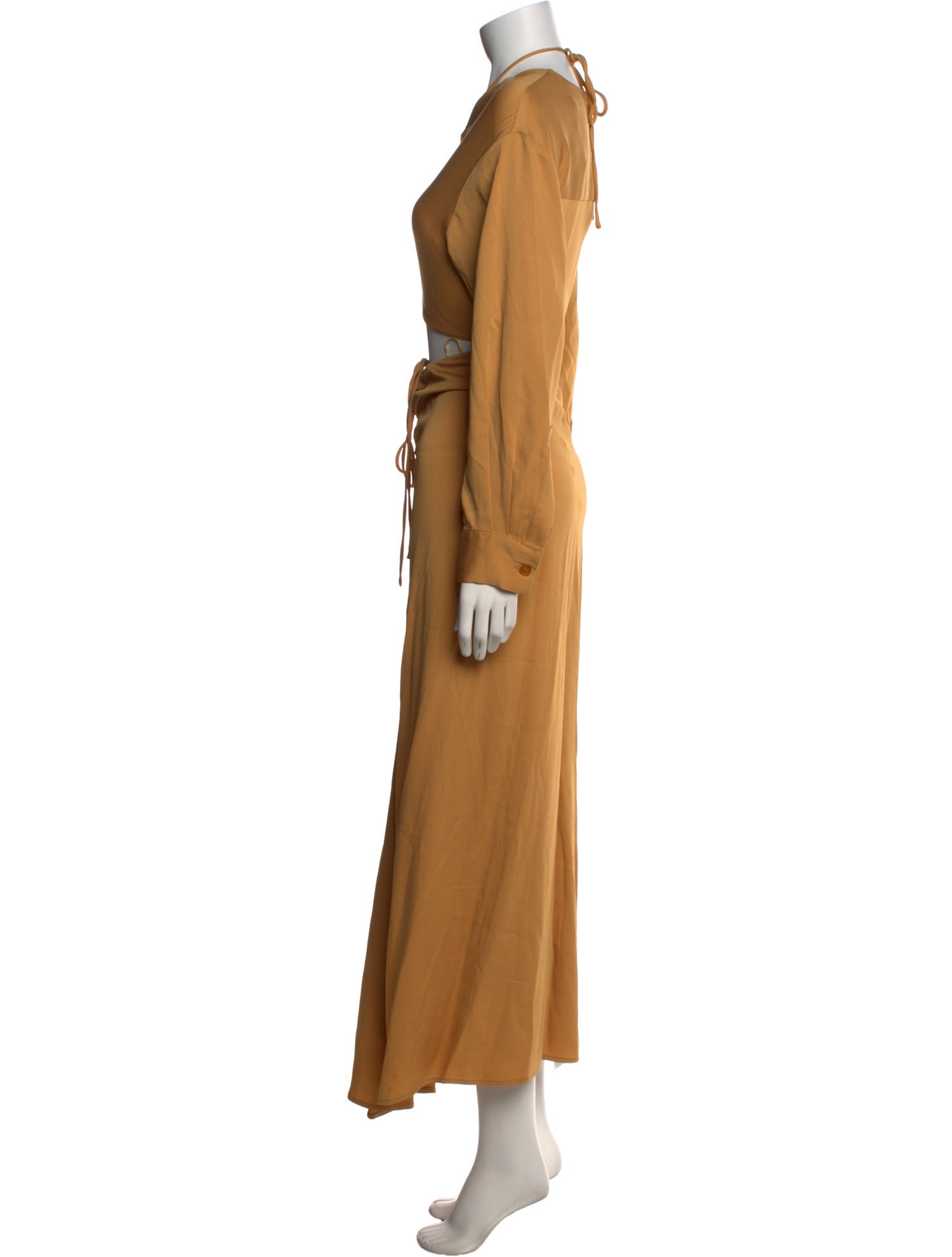 Christopher Esber V-Neck Long Dress w/ Tags