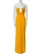 Christopher Esber Strapless Long Dress