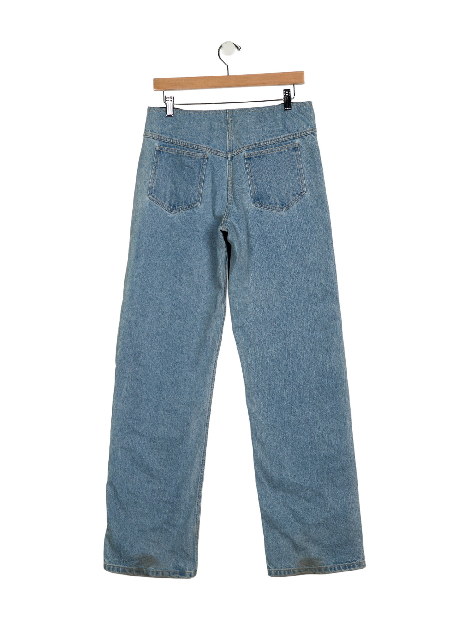Christopher Esber Mid-Rise Wide Leg Jeans
