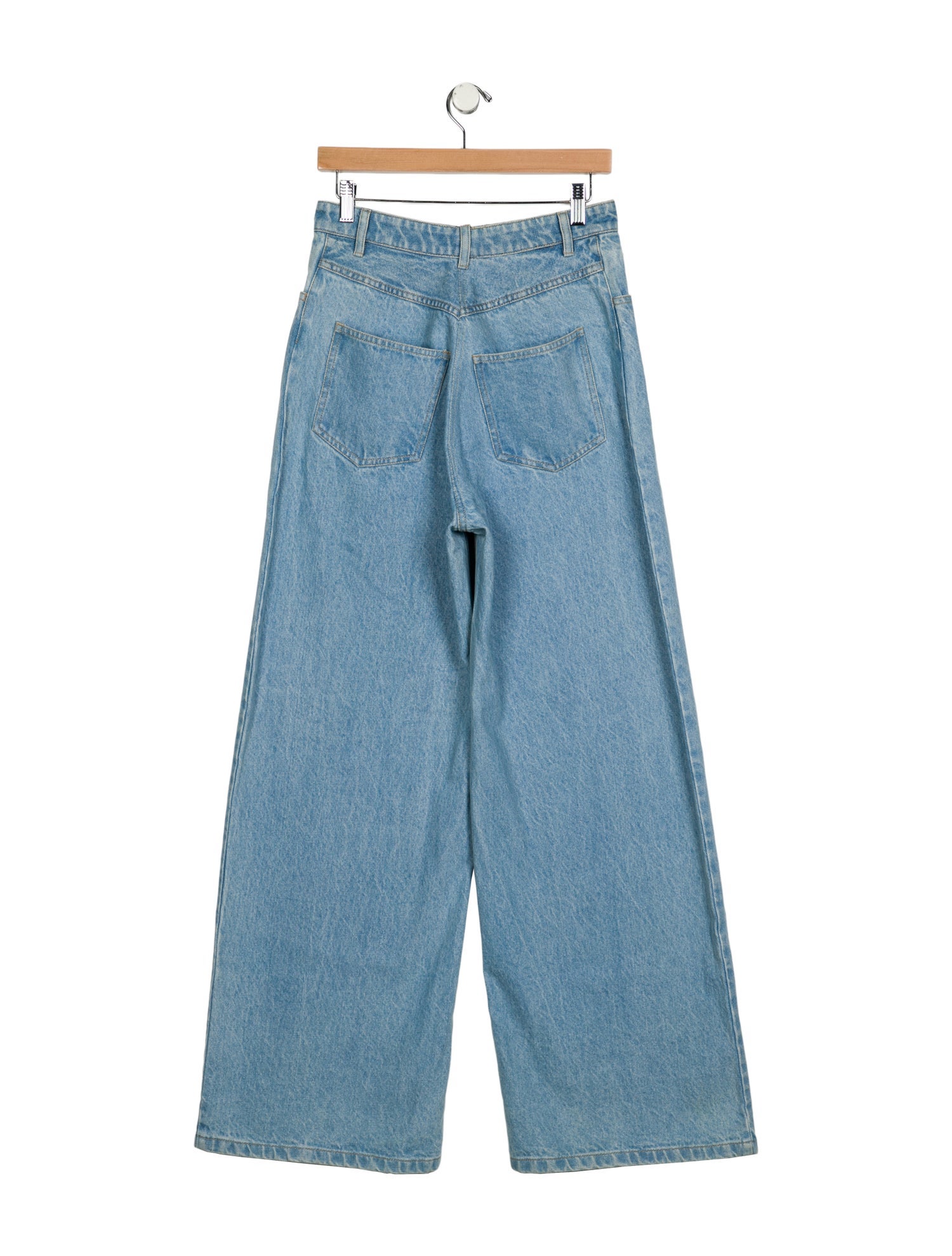 Christopher Esber High-Rise Wide Leg Jeans