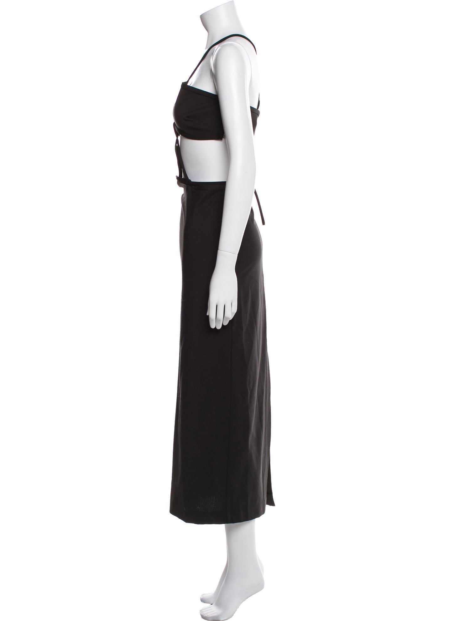Christopher Esber Wool Long Dress