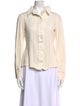 Christopher Esber Long Sleeve Button-Up Top