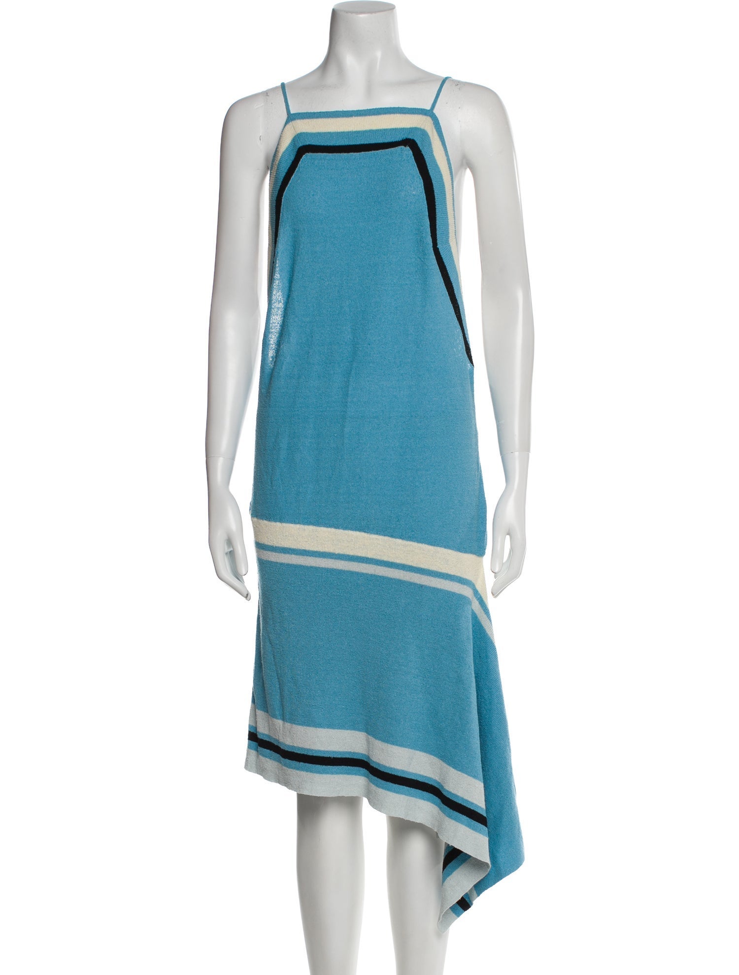 Christopher Esber Linen Knee-Length Dress