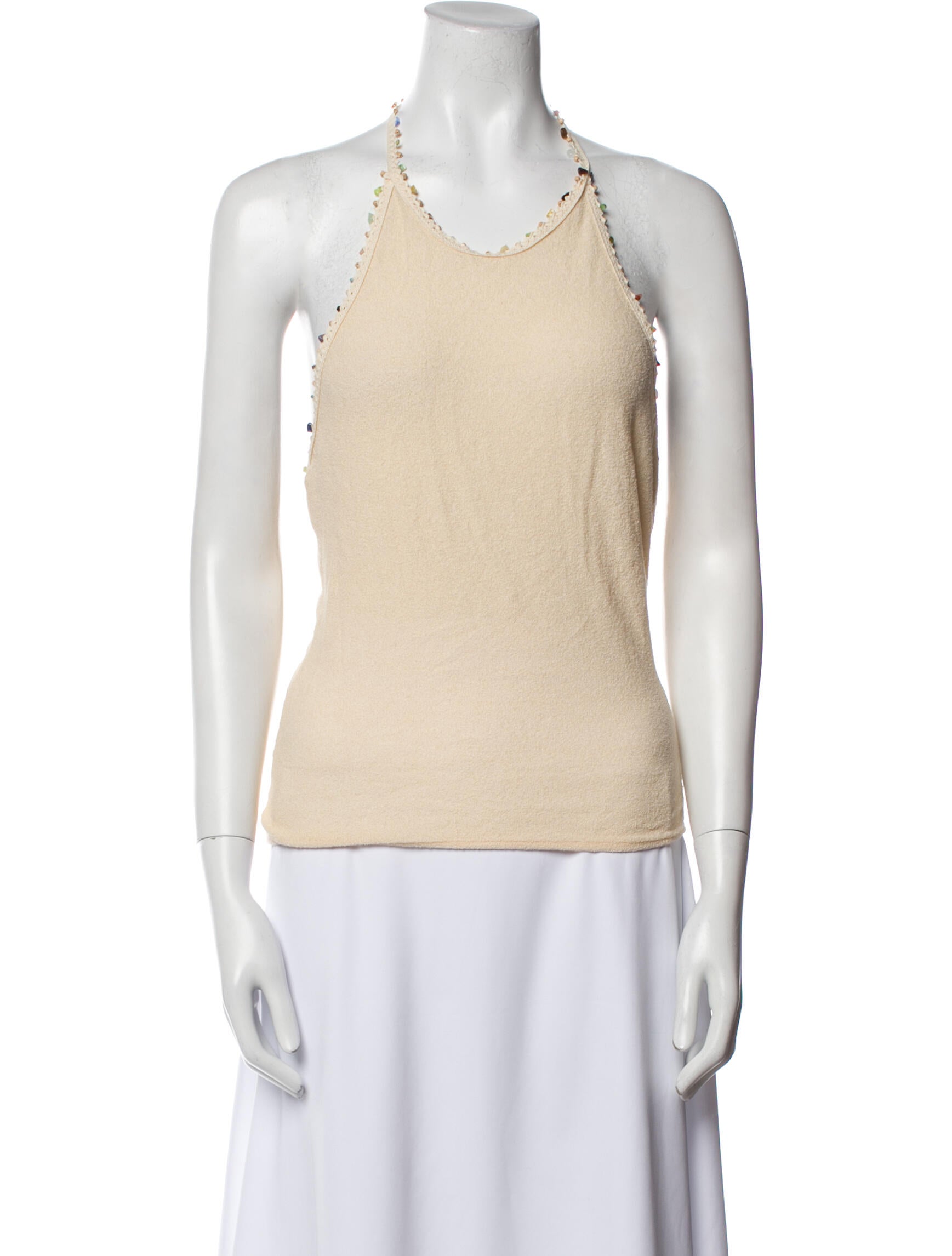 Christopher Esber Scoop Neck Sleeveless Top