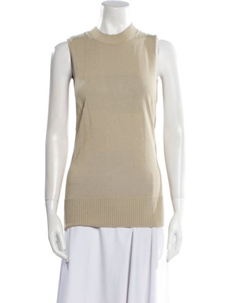 Christopher Esber Crew Neck Sleeveless Top