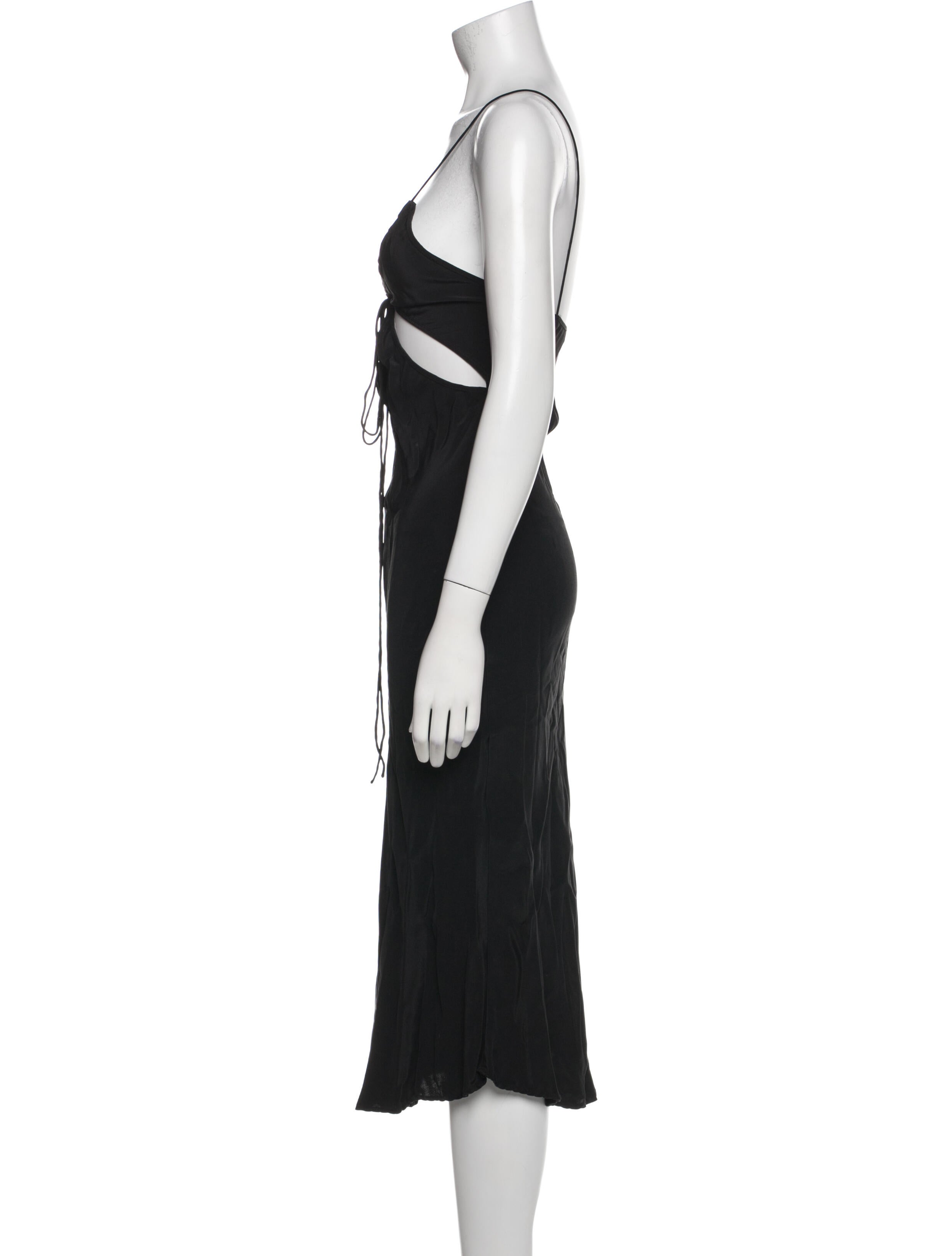 Christopher Esber Silk Long Dress