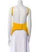 Christopher Esber Square Neckline Sleeveless Top