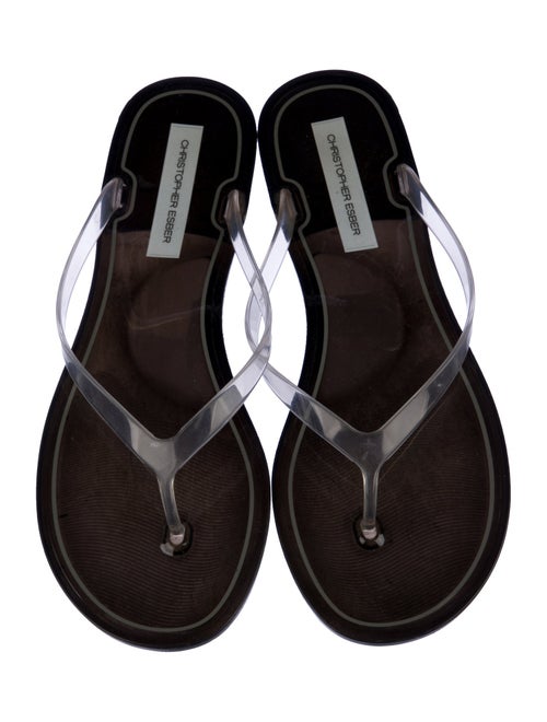 Christopher Esber Rubber Flip Flops
