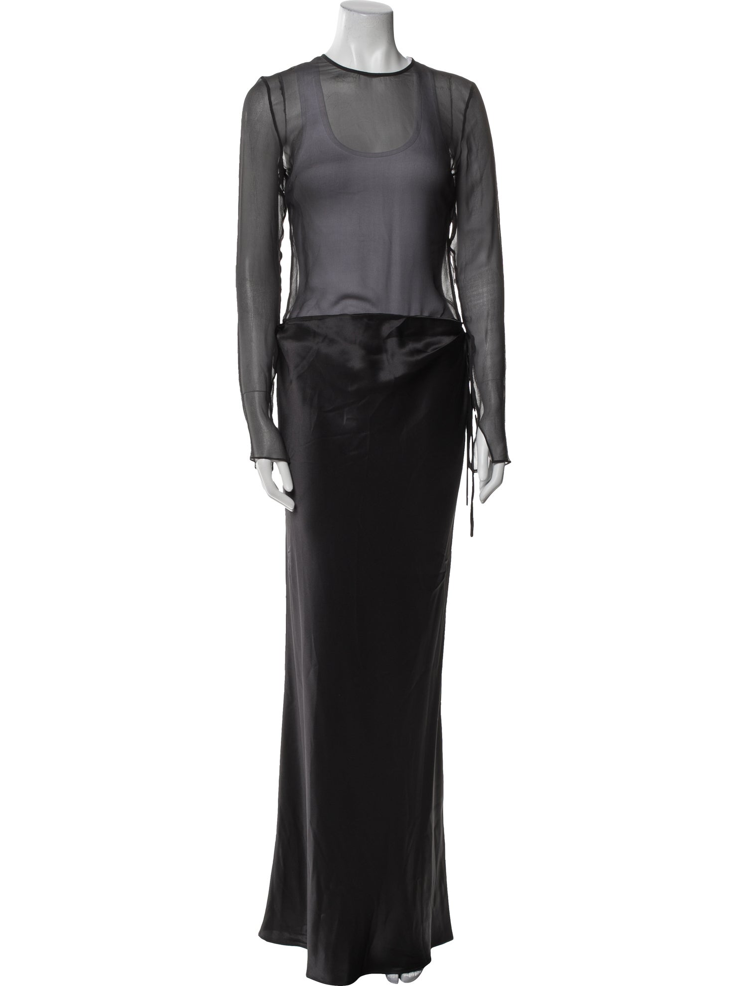 Christopher Esber Silk Long Dress