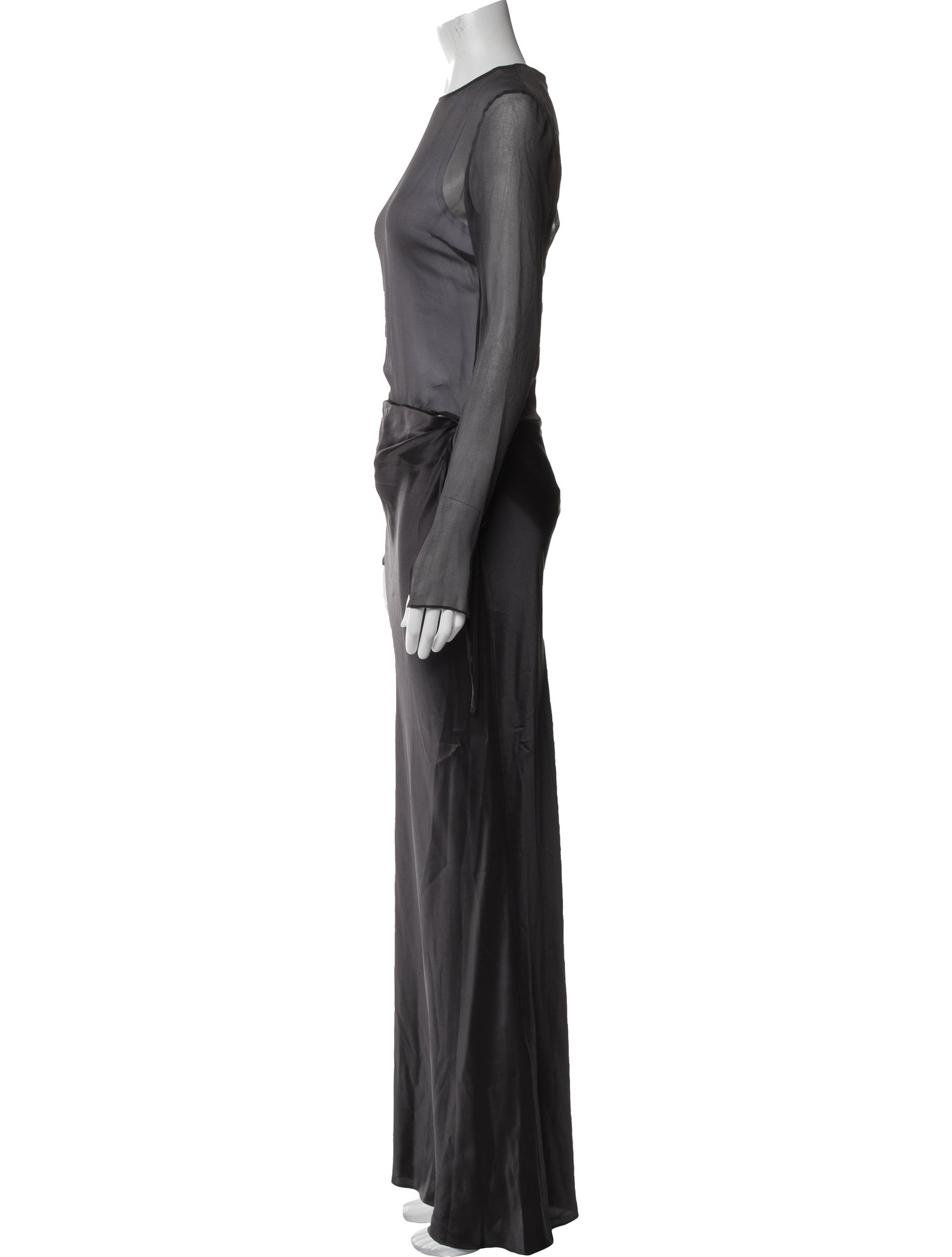 Christopher Esber Silk Long Dress