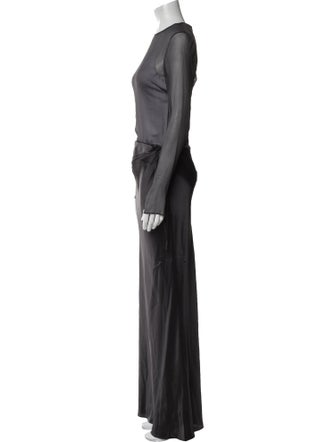Christopher Esber Silk Long Dress