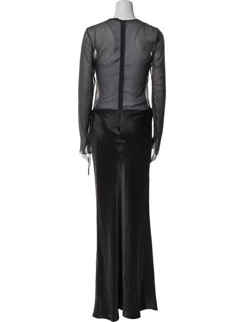 Christopher Esber Silk Long Dress