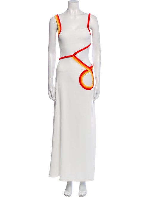 Christopher Esber Square Neckline Long Dress