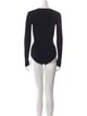 Christopher Esber V-Neck Long Sleeve Bodysuit
