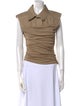 Christopher Esber Cowl Neck Sleeveless Top