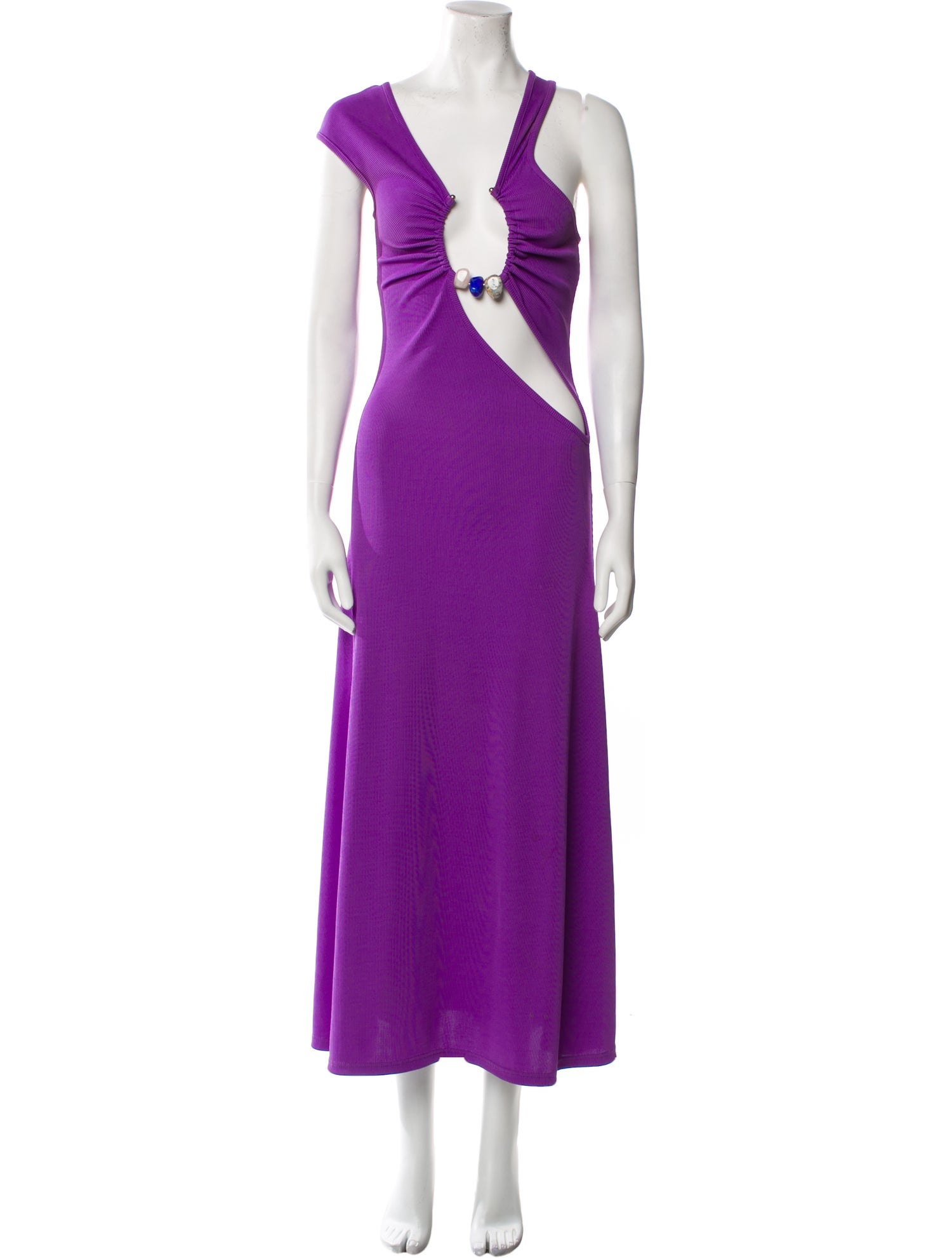 Christopher Esber V-Neck Long Dress
