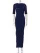 Christopher Esber Scoop Neck Long Dress