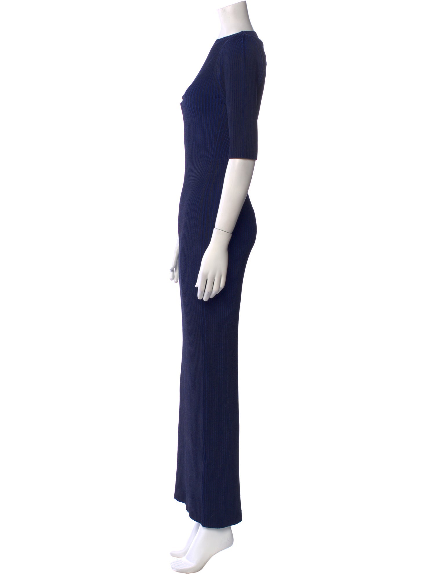 Christopher Esber Scoop Neck Long Dress