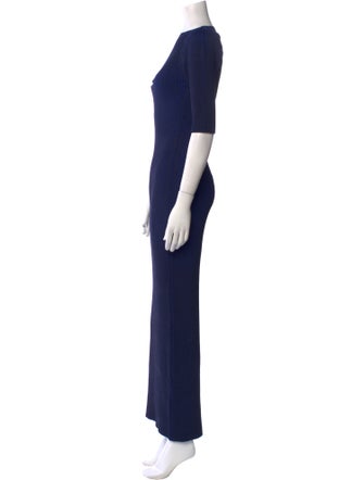 Christopher Esber Scoop Neck Long Dress