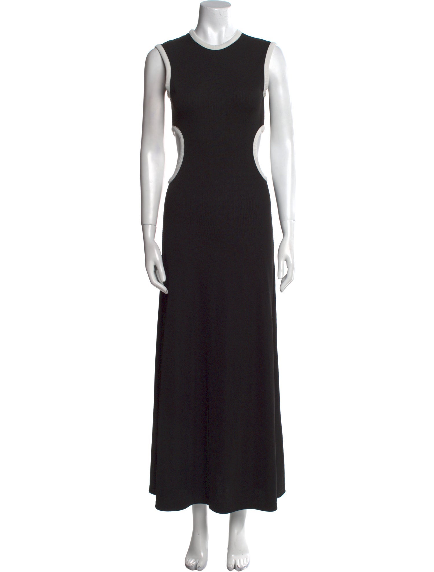 Christopher Esber Crew Neck Long Dress