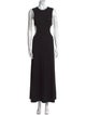Christopher Esber Crew Neck Long Dress