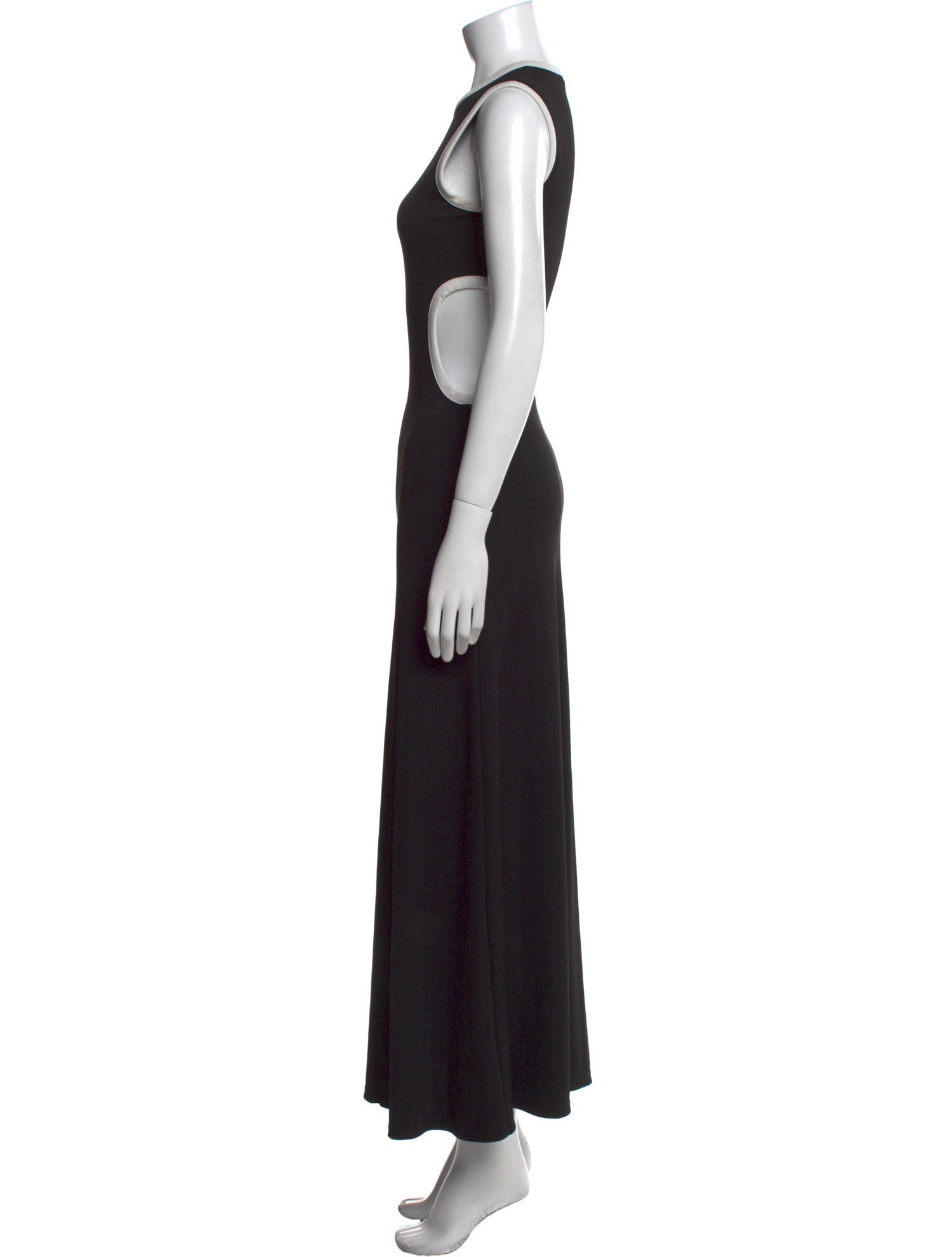 Christopher Esber Crew Neck Long Dress
