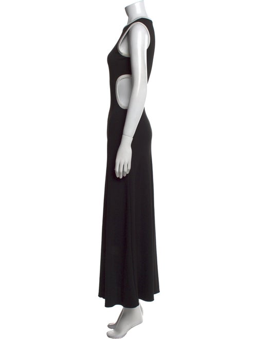 Christopher Esber Crew Neck Long Dress