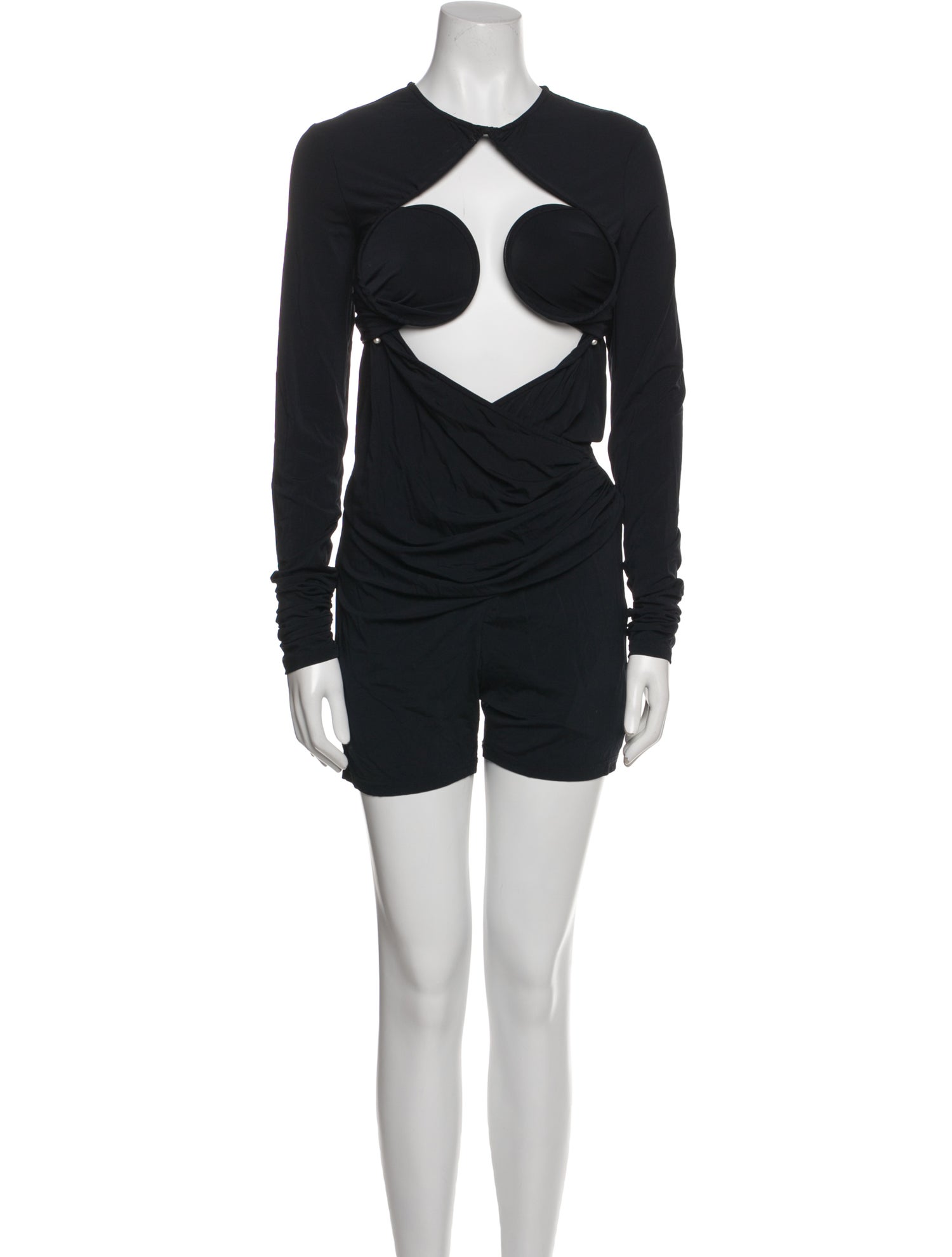 Christopher Esber Crew Neck Romper