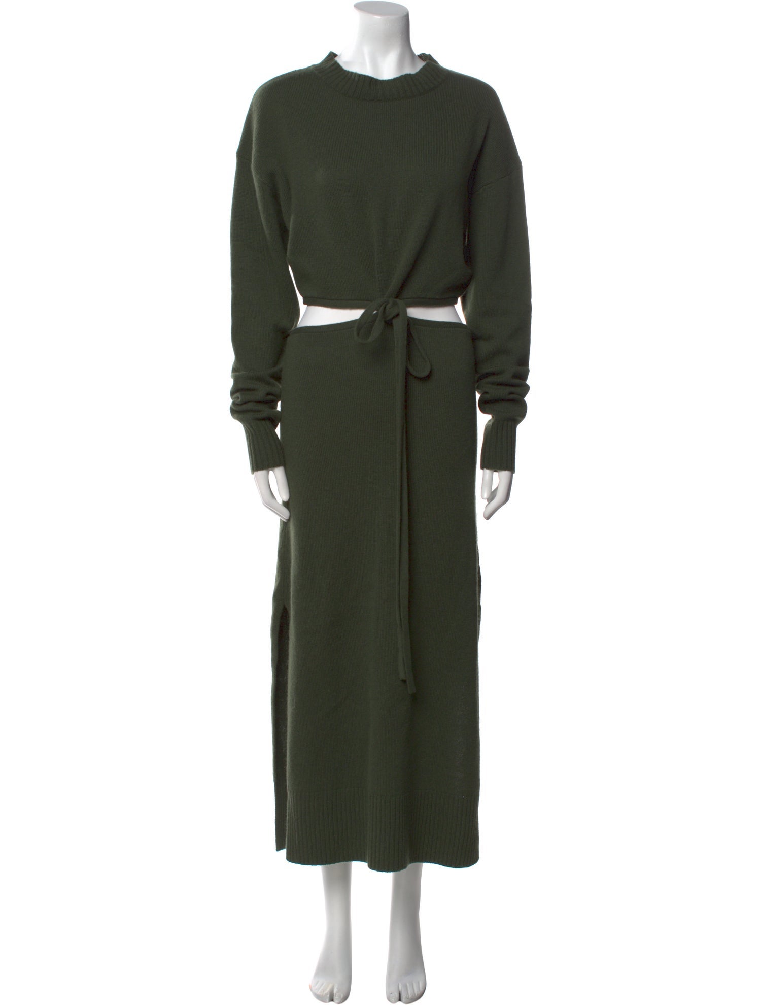 Christopher Esber Wool Long Dress
