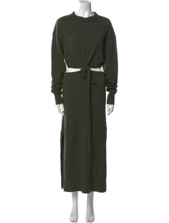 Christopher Esber Wool Long Dress