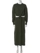 Christopher Esber Wool Long Dress