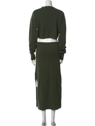 Christopher Esber Wool Long Dress