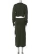 Christopher Esber Wool Long Dress