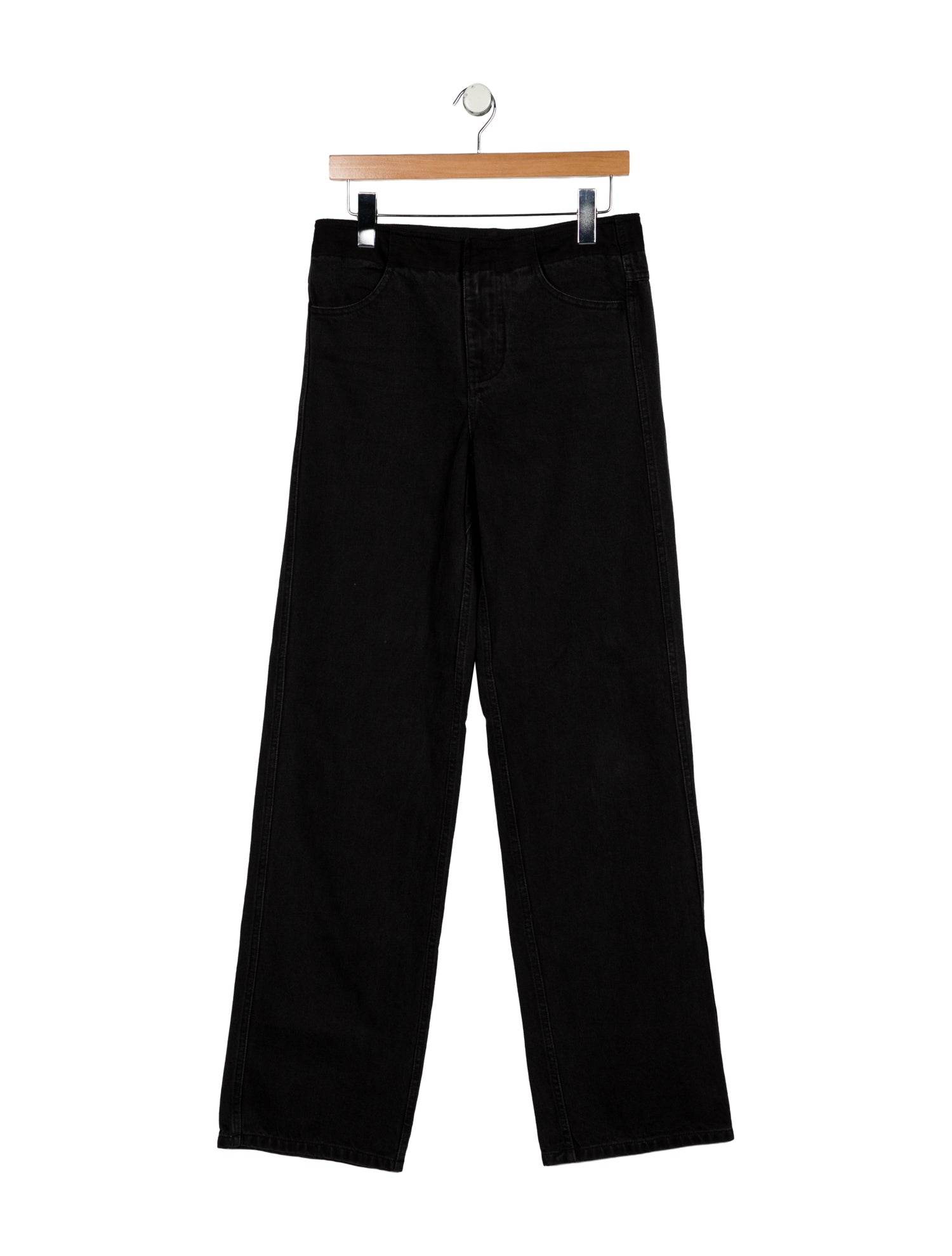 Christopher Esber Mid-Rise Wide Leg Jeans