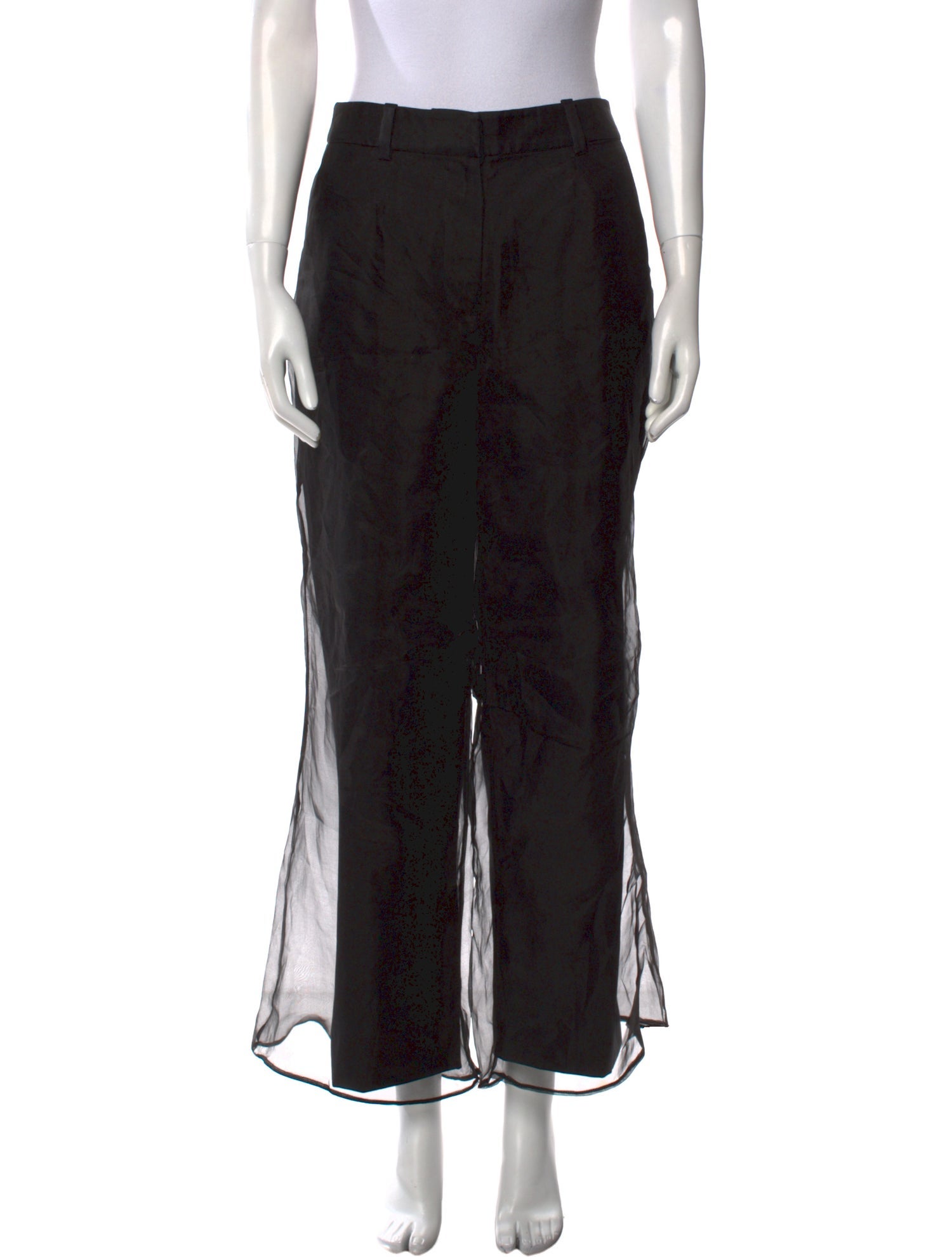 Christopher Esber Wool Wide Leg Pants
