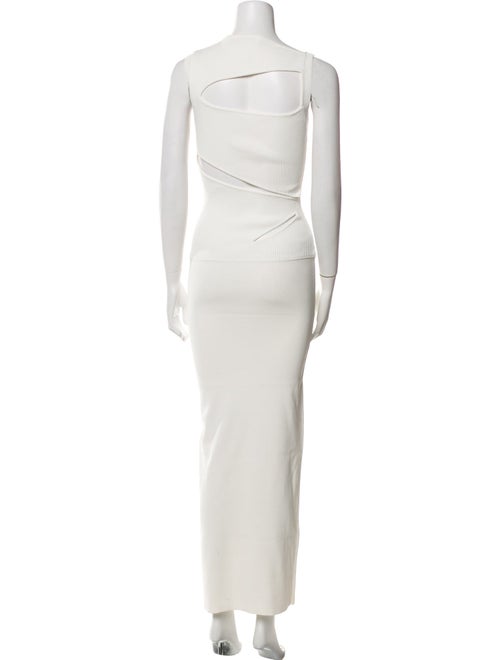 Christopher Esber Bateau Neckline Long Dress