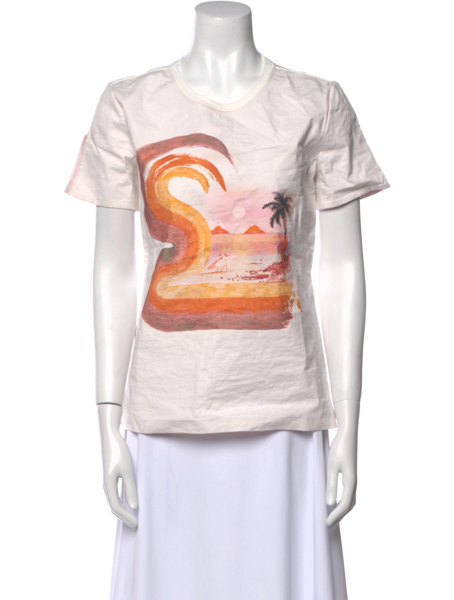 Christopher Esber Graphic Print Crew Neck T-Shirt