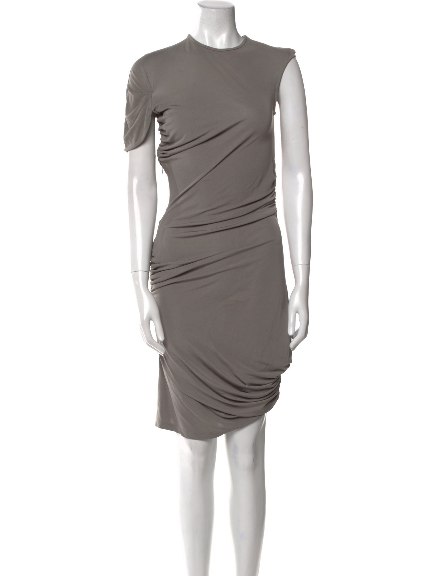 Christopher Esber Crew Neck Knee-Length Dress