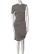 Christopher Esber Crew Neck Knee-Length Dress