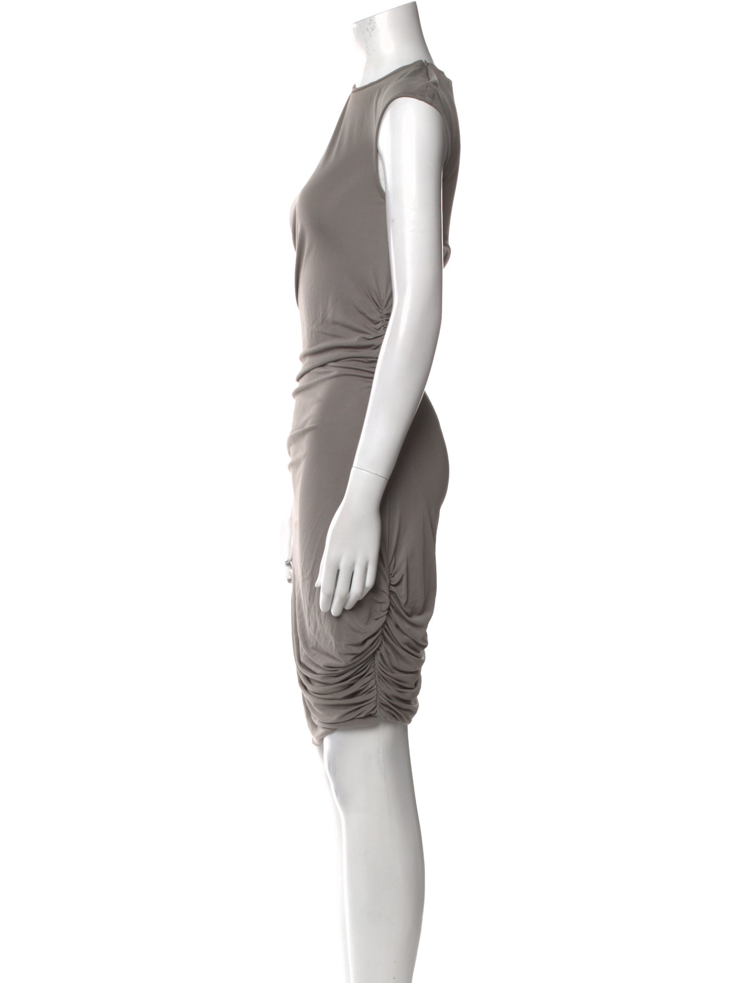 Christopher Esber Crew Neck Knee-Length Dress