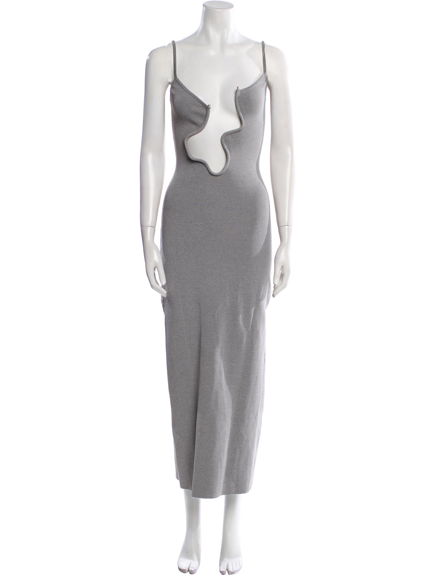 Christopher Esber V-Neck Long Dress