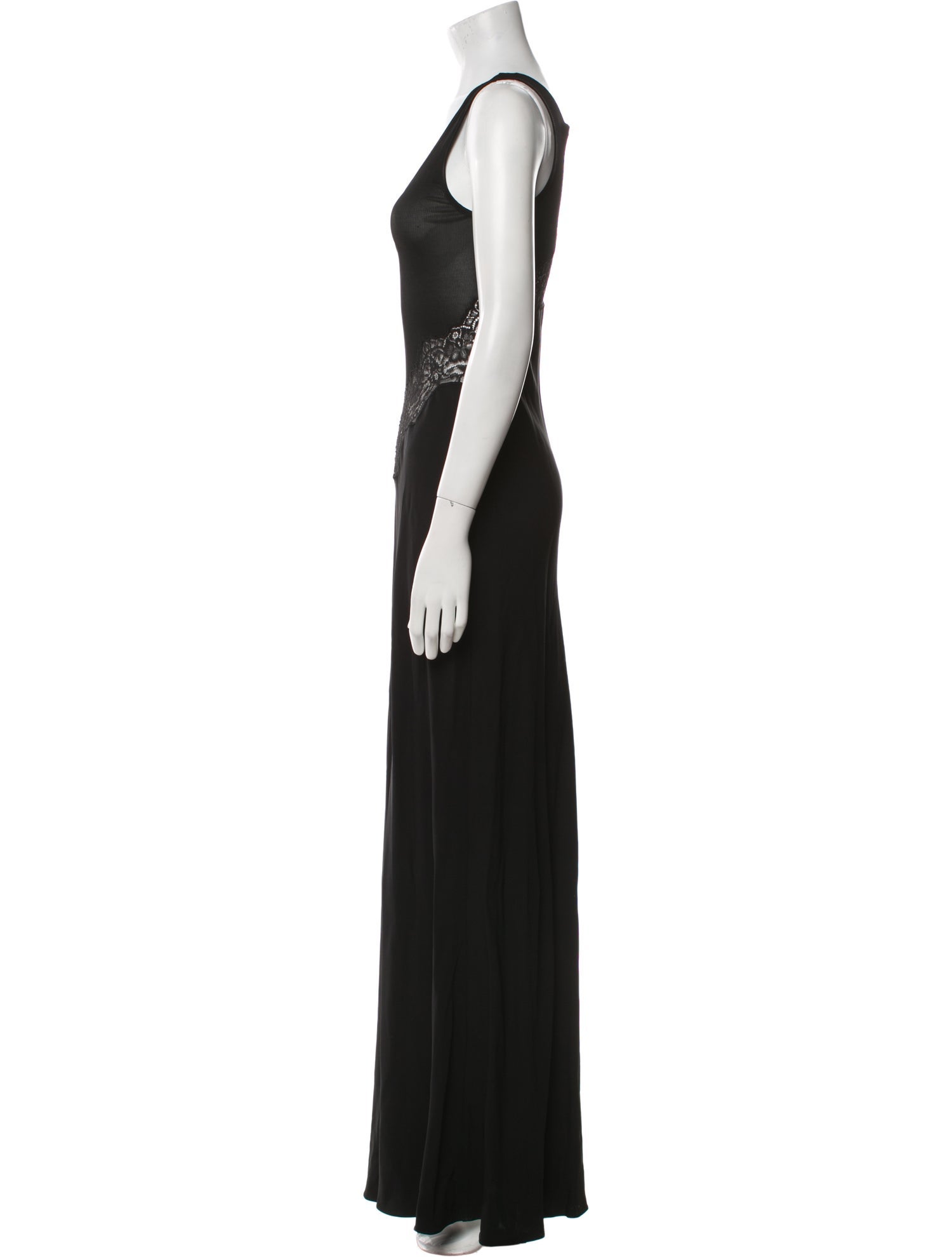 Christopher Esber Scoop Neck Long Dress