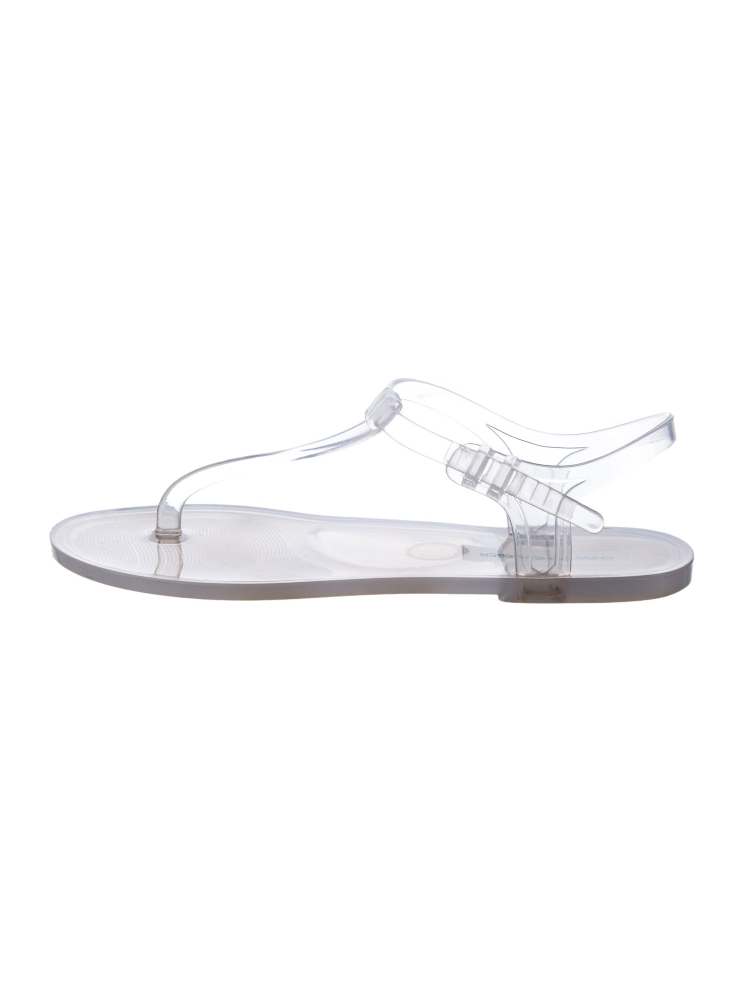 Christopher Esber PVC T-Strap Sandals