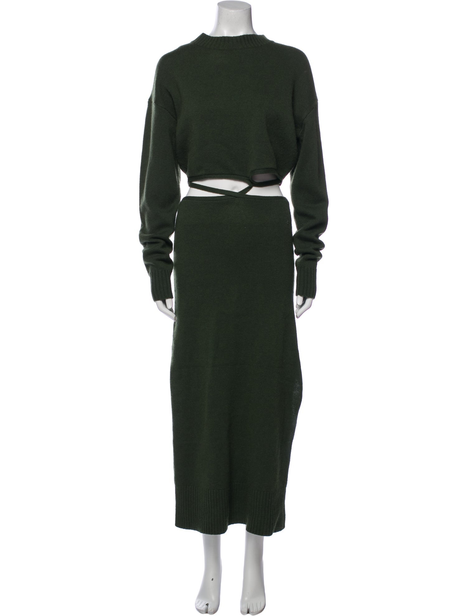 Christopher Esber Wool Long Dress w/ Tags