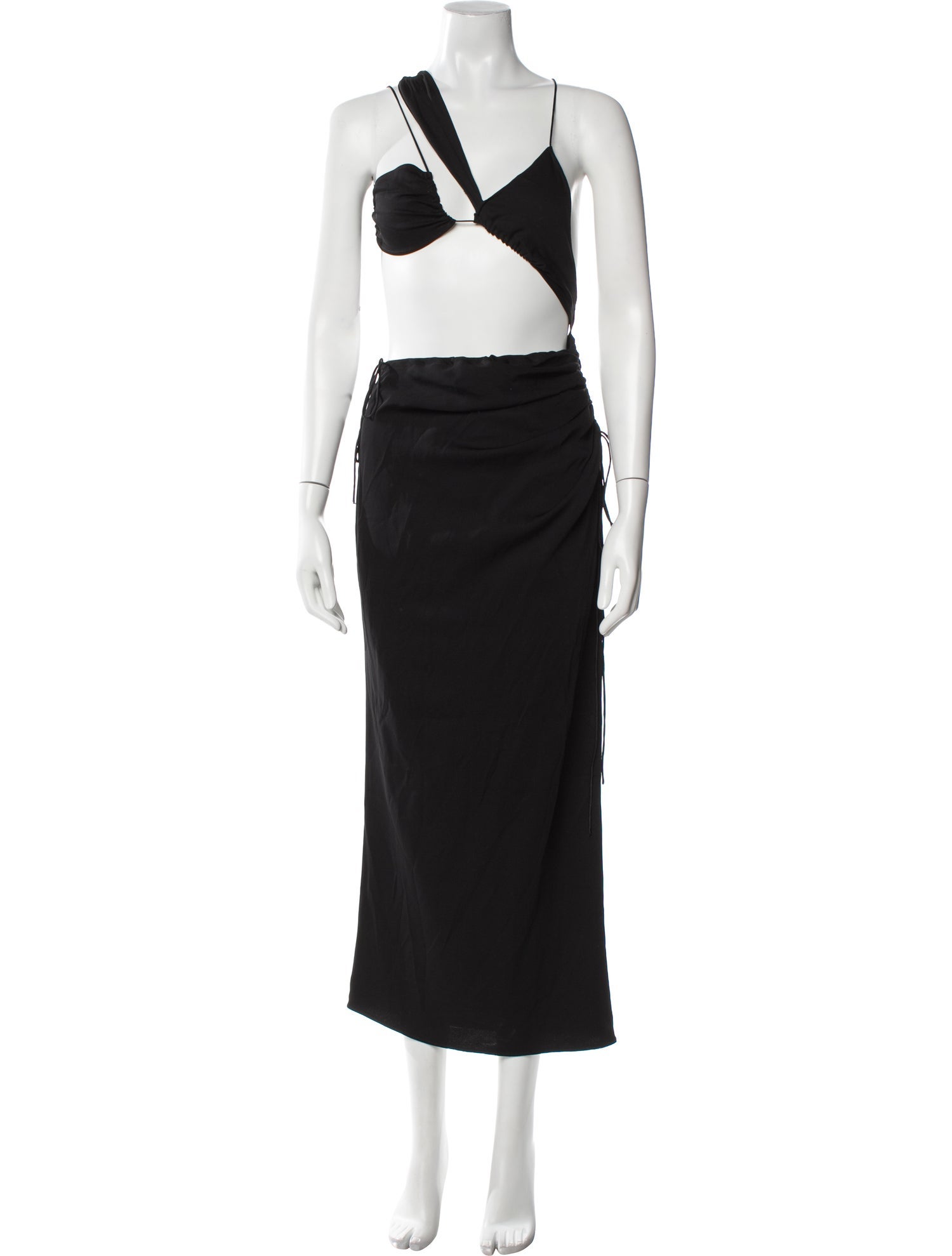Christopher Esber V-Neck Knee-Length Dress