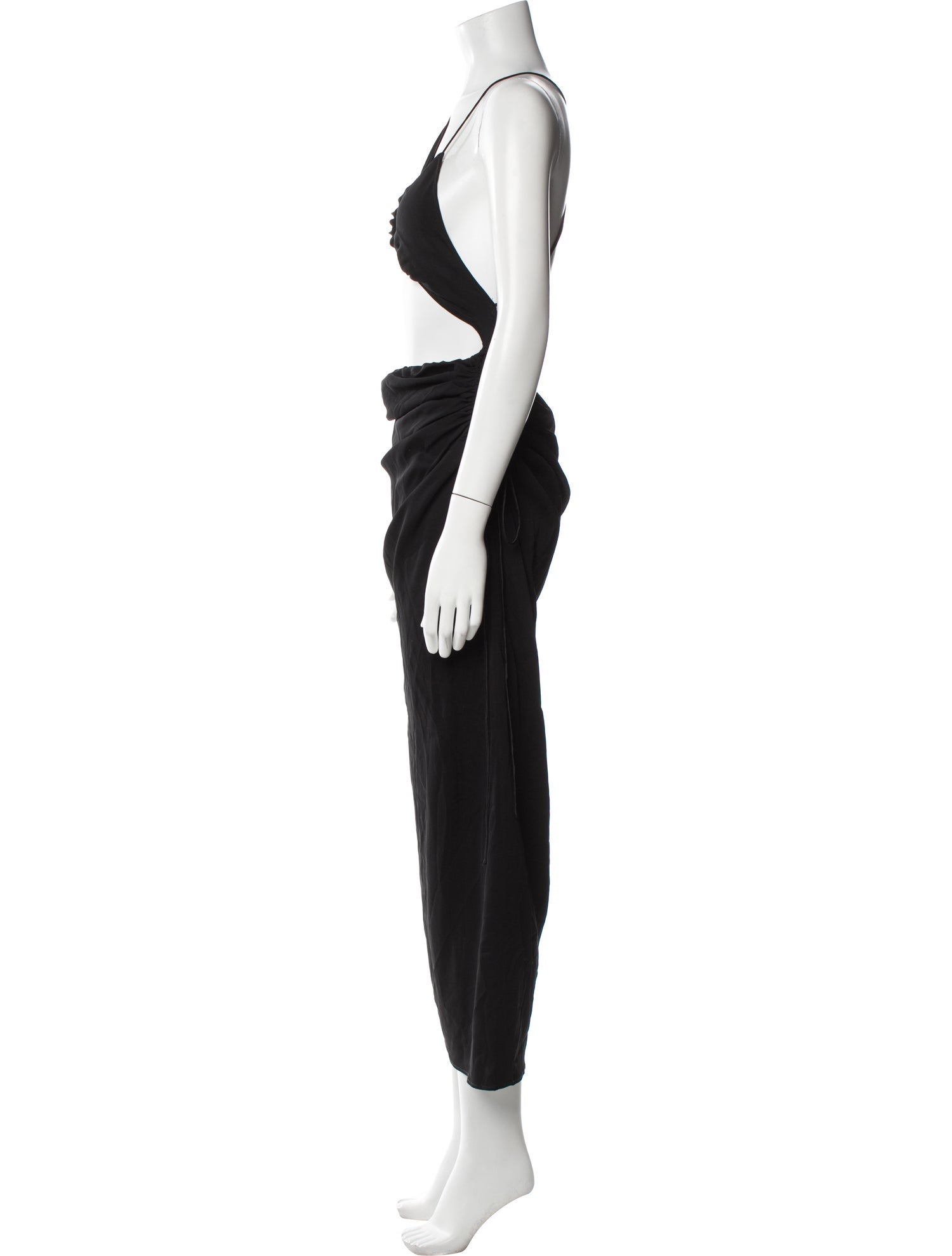 Christopher Esber V-Neck Knee-Length Dress