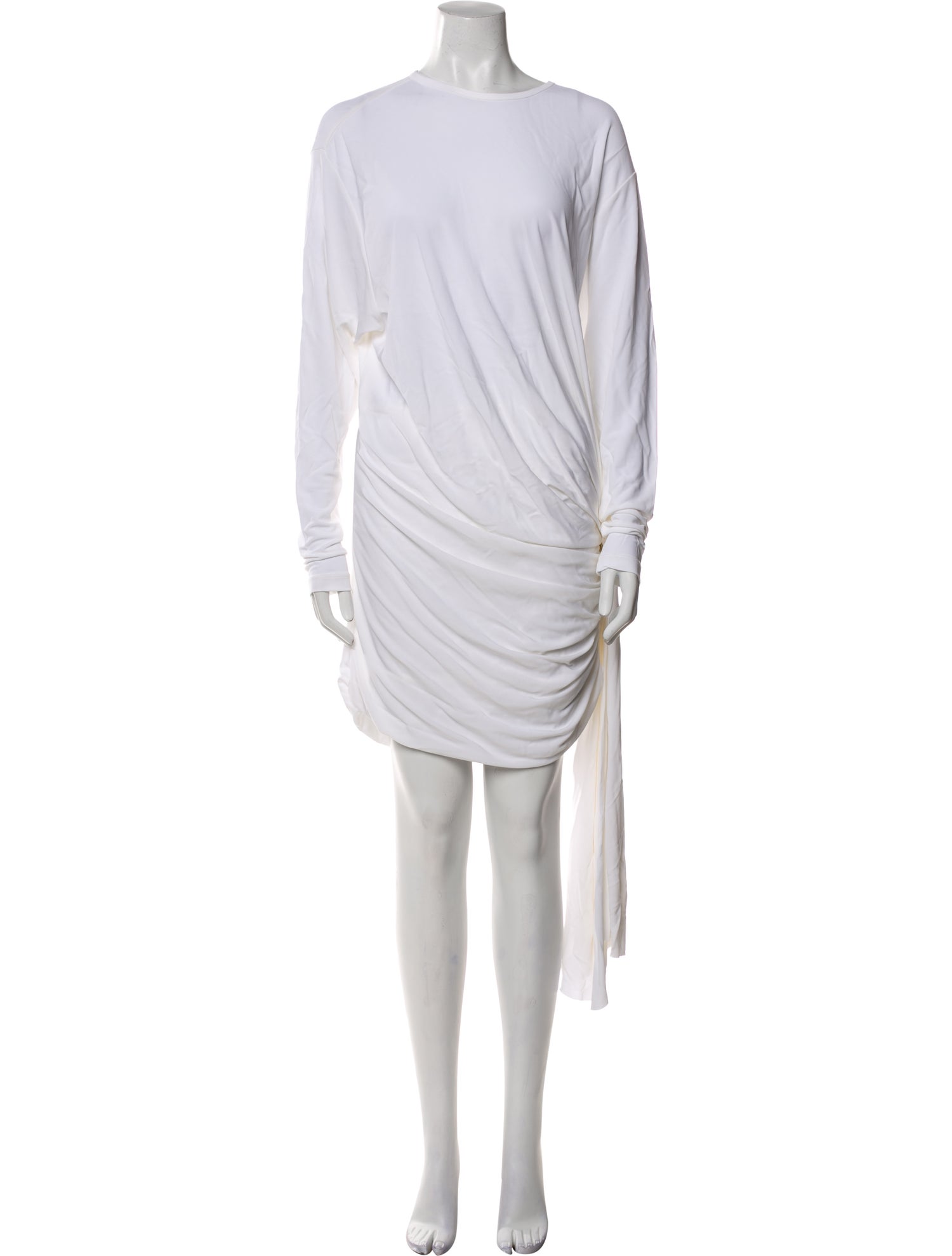 Christopher Esber Bateau Neckline Mini Dress