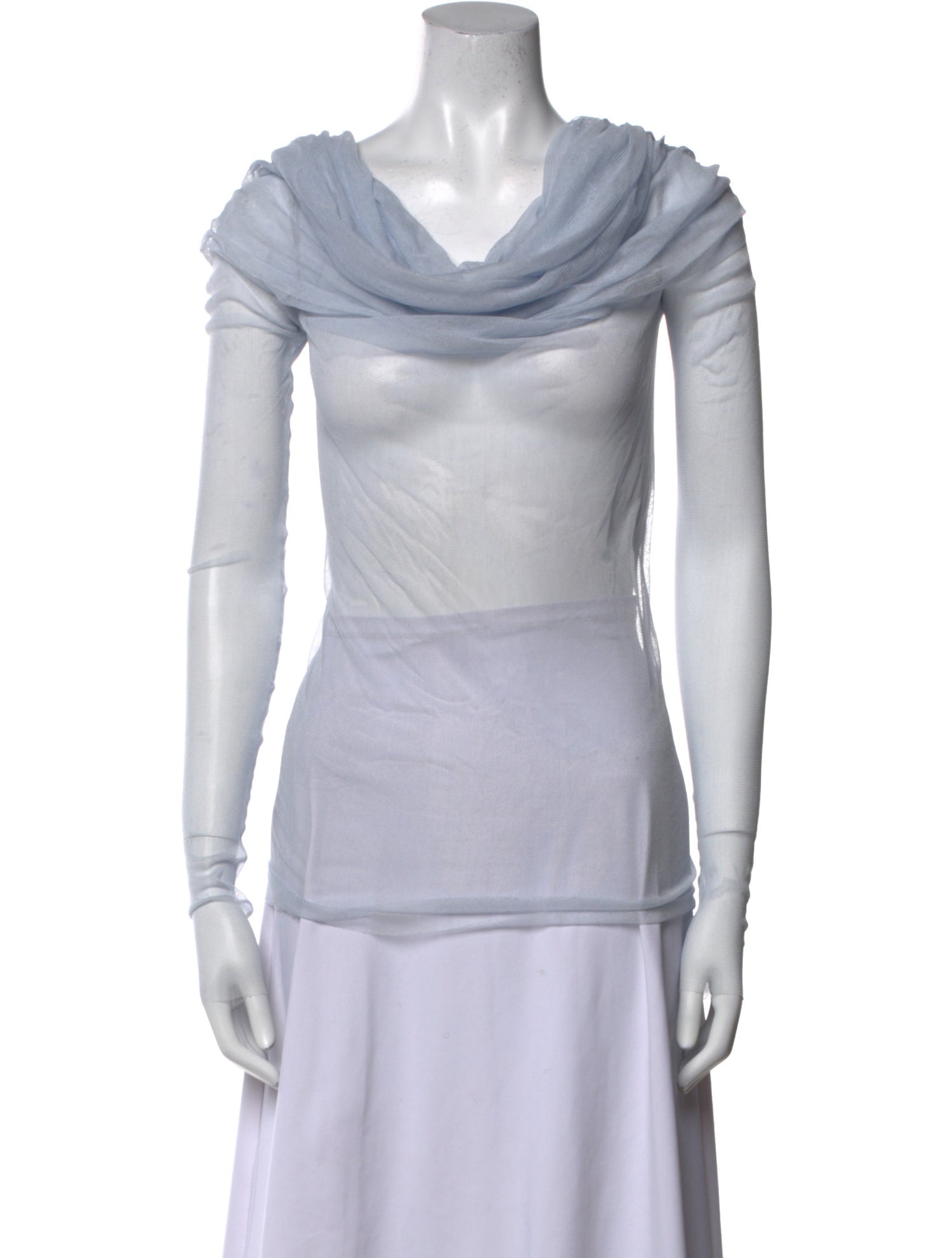 Christopher Esber Cowl Neck Mini Dress